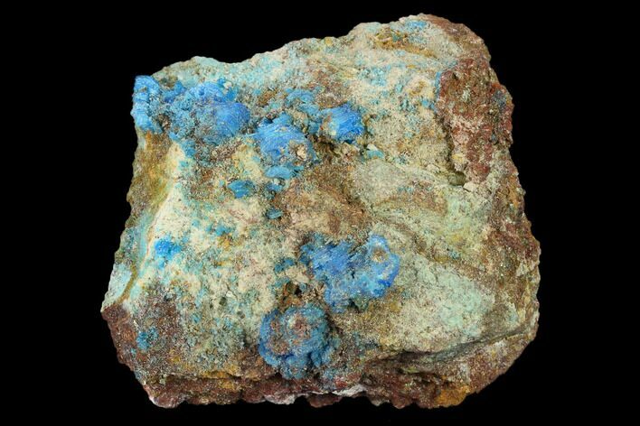 Vibrant Blue Chalcanthite - Mina Ojuela, Mexico #132671